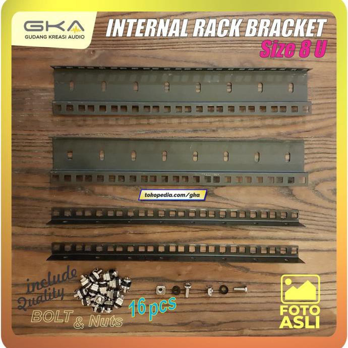 BEST SELLER] Rack Audio 8U List Hardcase Box Hardcase Rak sound System Bracket