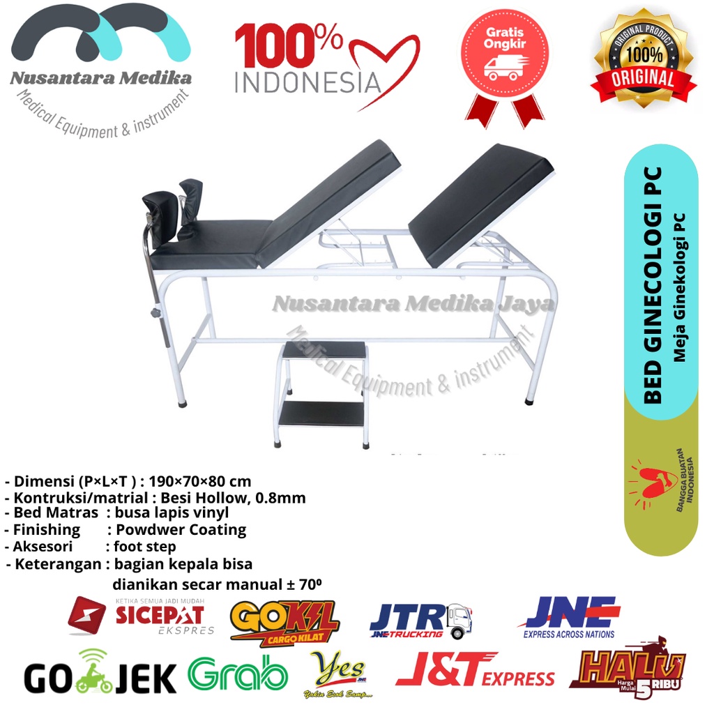 Meja Ginecology PC Bed periksa ginekologi