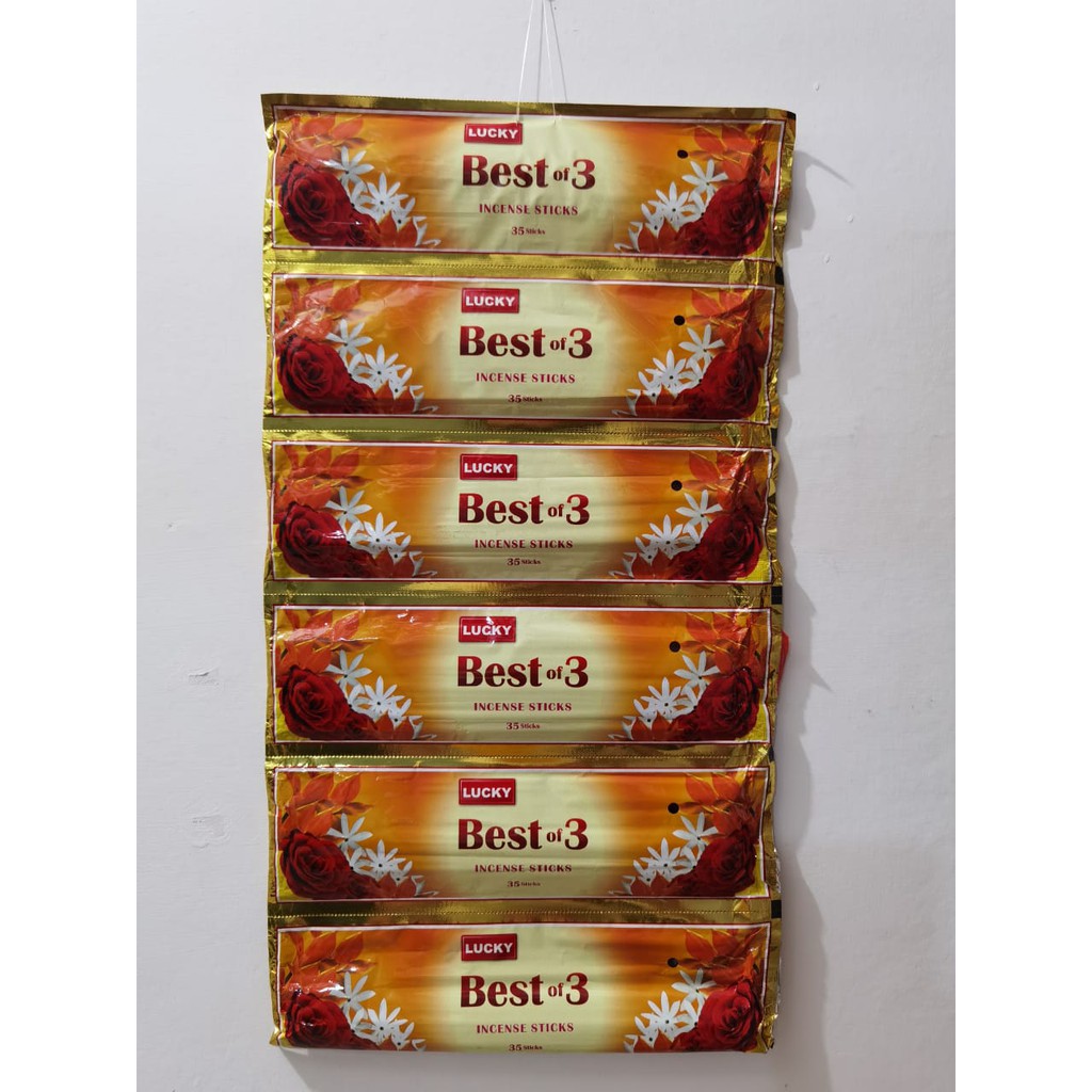 Dupa Mawar Melati Kenanga Best Of Three Renteng By Lucky India Isi 35 Batang Hio