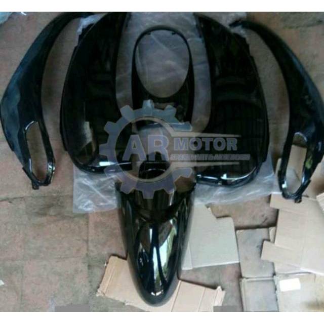 FULL BODY HALUS SCOOPY FI HITAM 2013 -2016