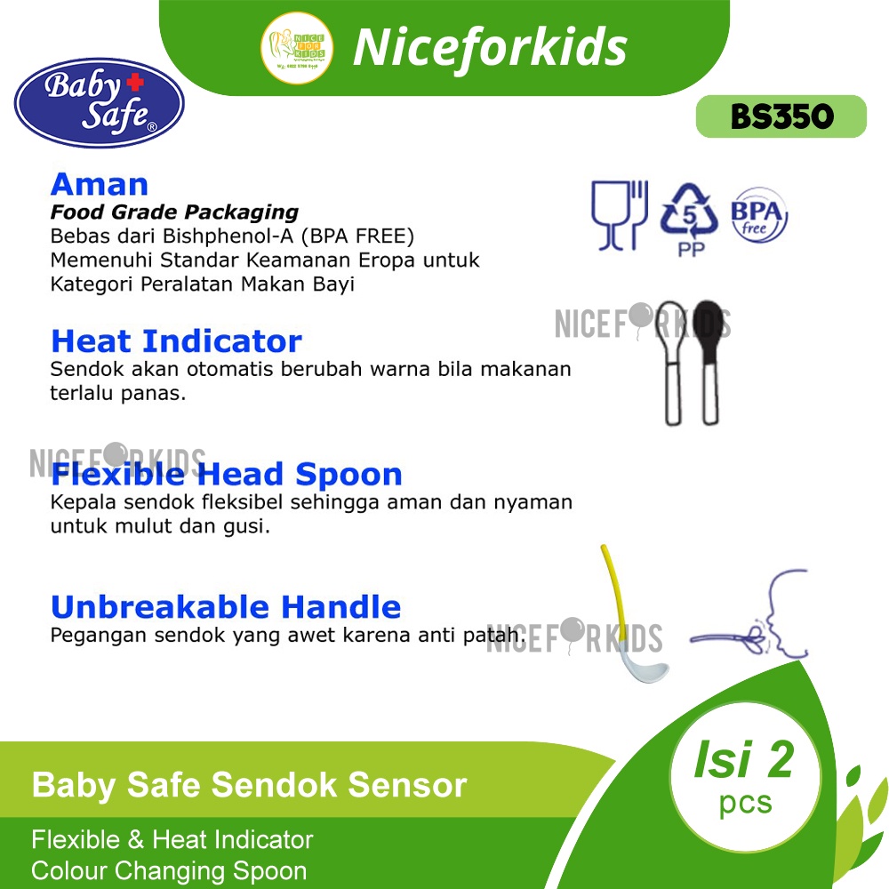 Flexible &amp; Heat Indicator Spoon / Sendok Sensor ( BS350 )