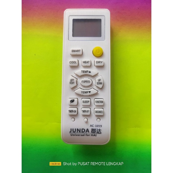 Remote AC HAIER Langsung pakai. Original Grade tombol empuk