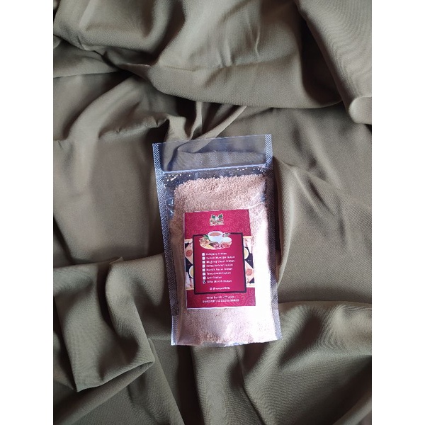 Refill isi ulang Jahe merah bubuk miniman jamu instan rempahfitria 250 gr