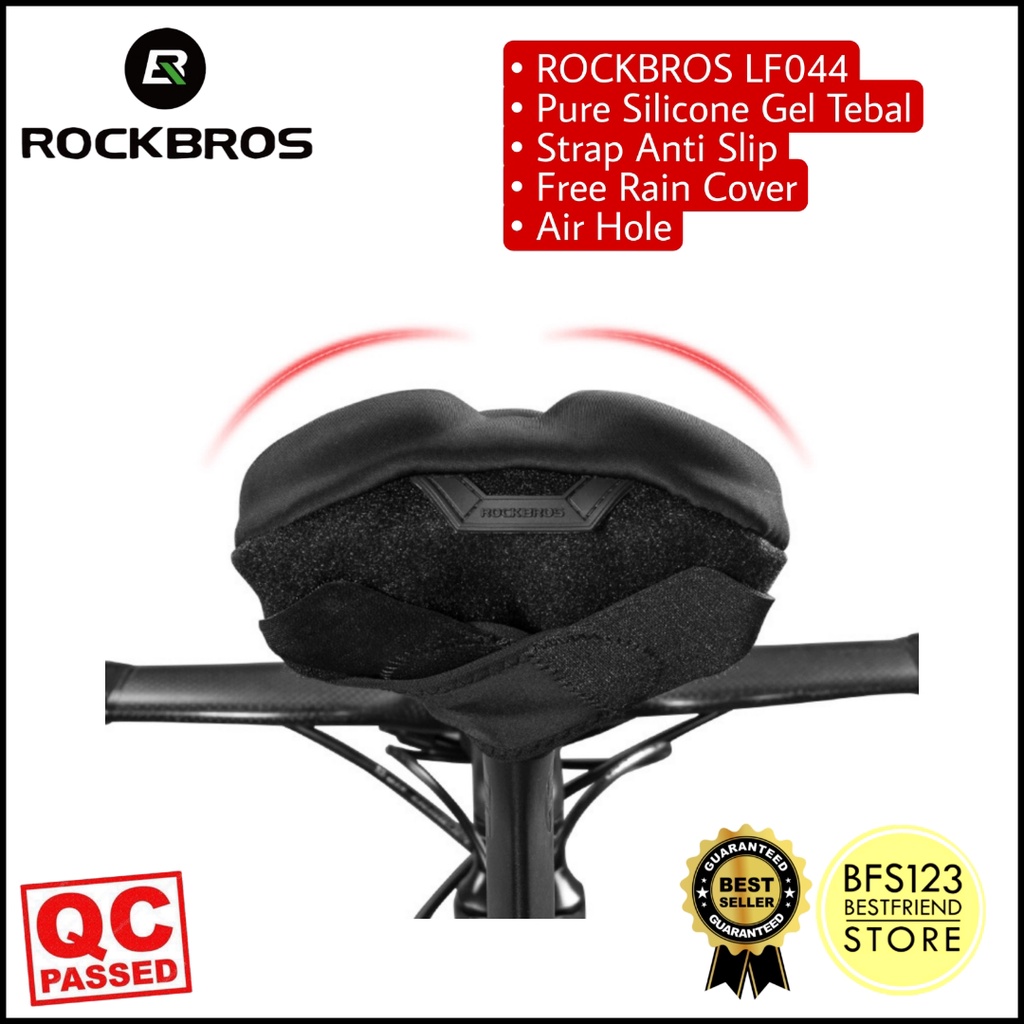 ROCKBROS LF044 Sarung Sadel Silicone Gel Tebal Saddle Cover Gel