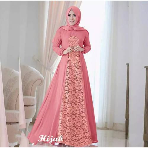 Dress Gamis Muslim Wanita Syahrini