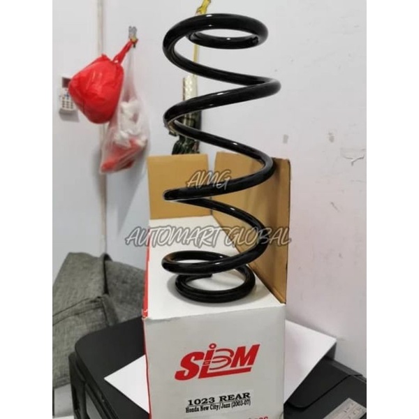 coil spring per keong belakang honda jazz idsi vtec new city set 2pc