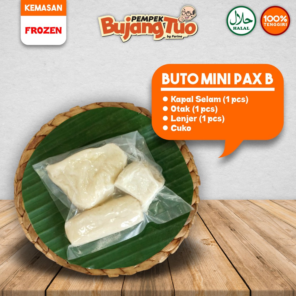 

Pempek Bujang Tuo paket mini pax B