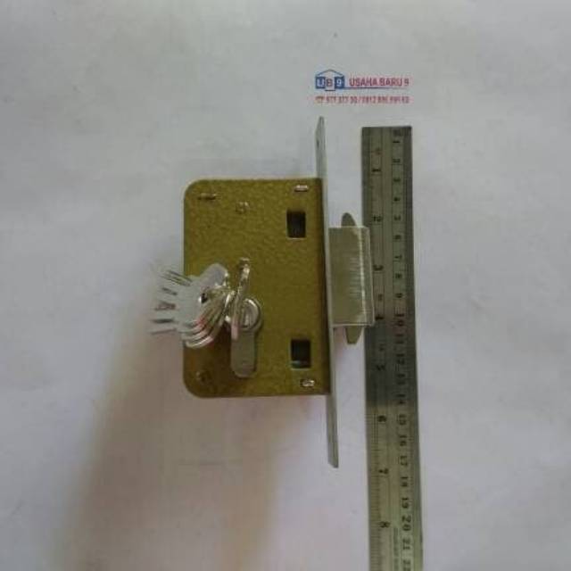 Body Bodi Kunci Pintu Geser Sliding Soligen
