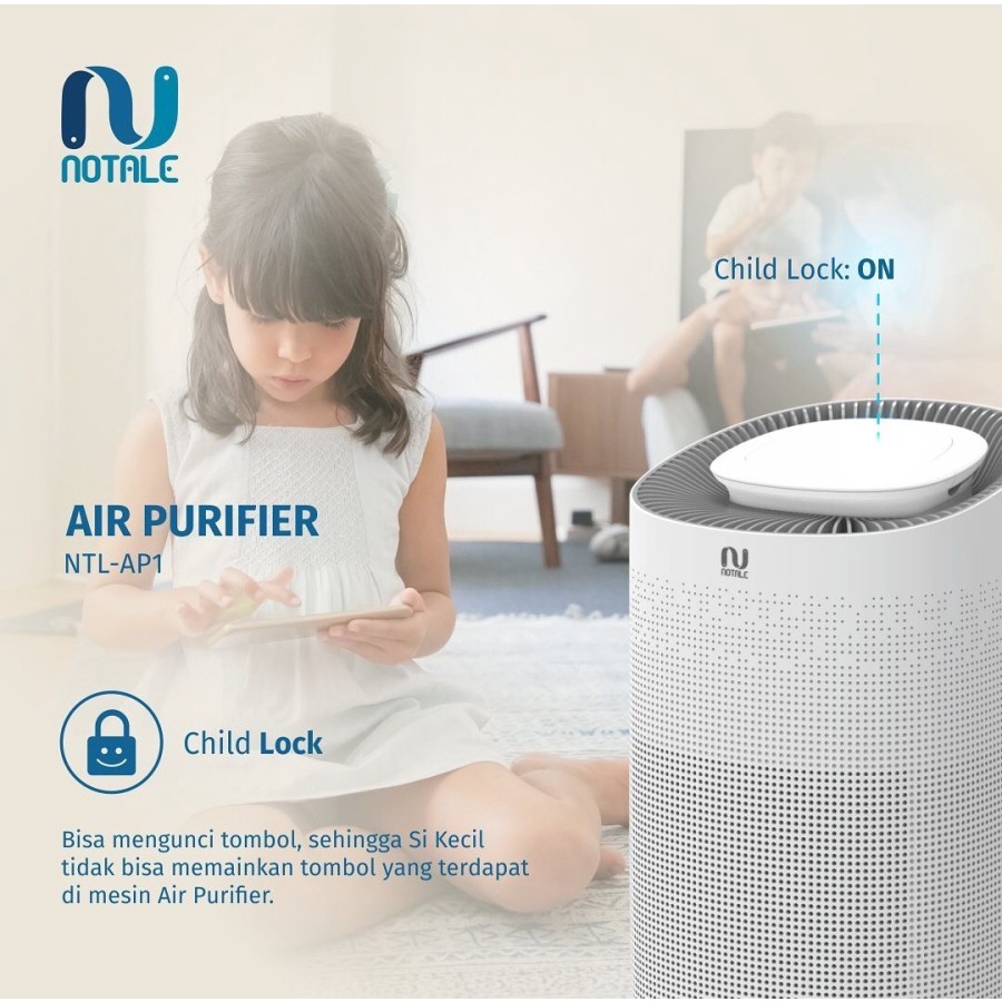 Notale Air Purifier with HEPA UV Sterilizer Up 50m2 Original Disney Marvel Edition