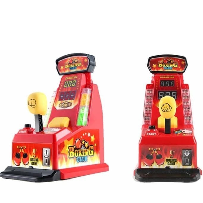Mainan Keluarga // Family Game Boxing Club Mesin Tinju Adu Keluatan Jari