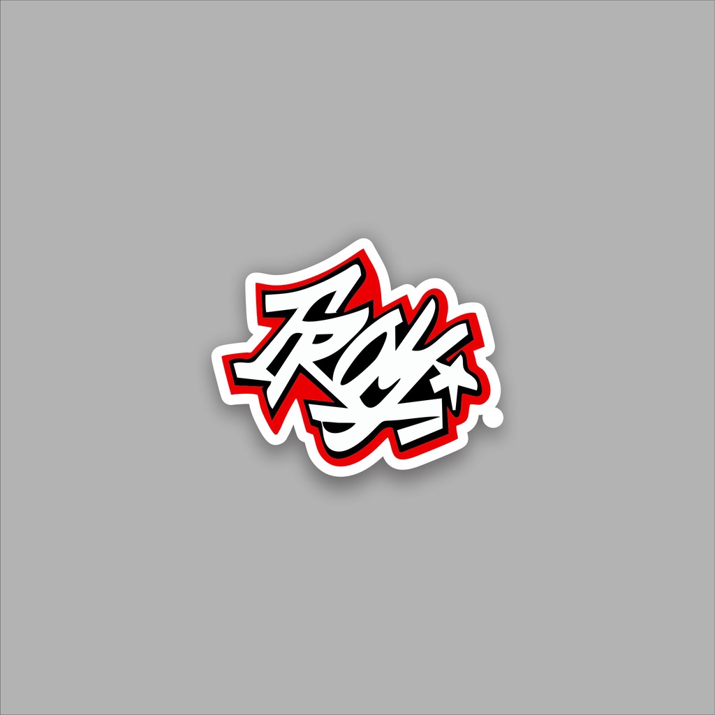 

Stiker brand stiker distro troy bahan graftac anti air
