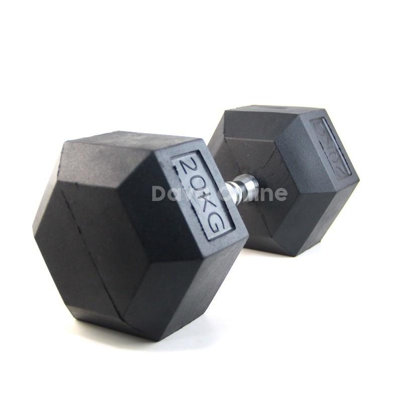 PROMO !!! BISA BAYAR DI TEMPAT DUMBELL HEXAGONAL 20 KG F255 COCOK UNTUK GYM ATAU OLAHRAGA DI RUMAH - TEKNO KITA