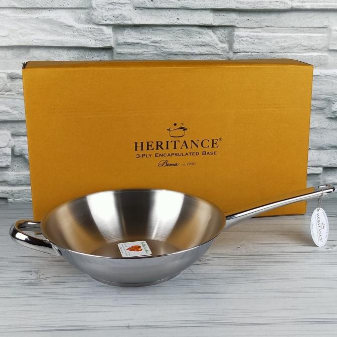 BIMA WESTERN WOK HERITANCE 32 CM / STAINLESS INDUCTION BP121432B