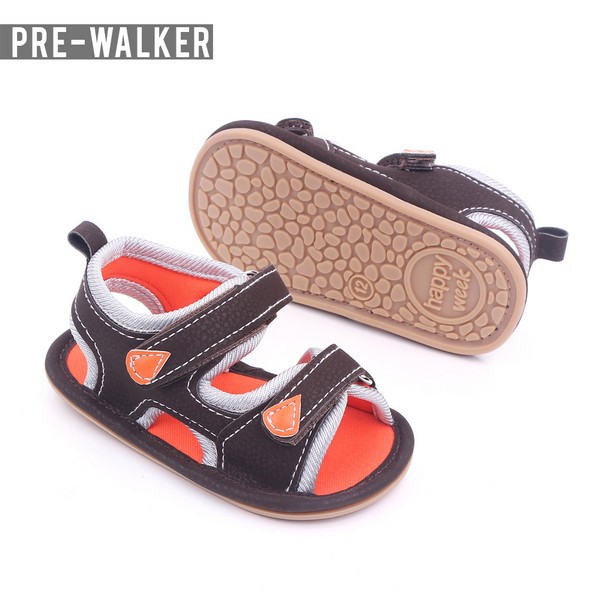 Sepatu Sendal Anak Bayi Laki Laki Sol Karet- Prewalker Baby Boy Shoes S1166