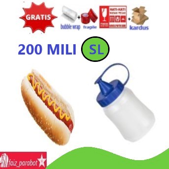 Botol kecap SL 200ml , 500ml ,&amp; 400ml / botol mayonaise / botol saus