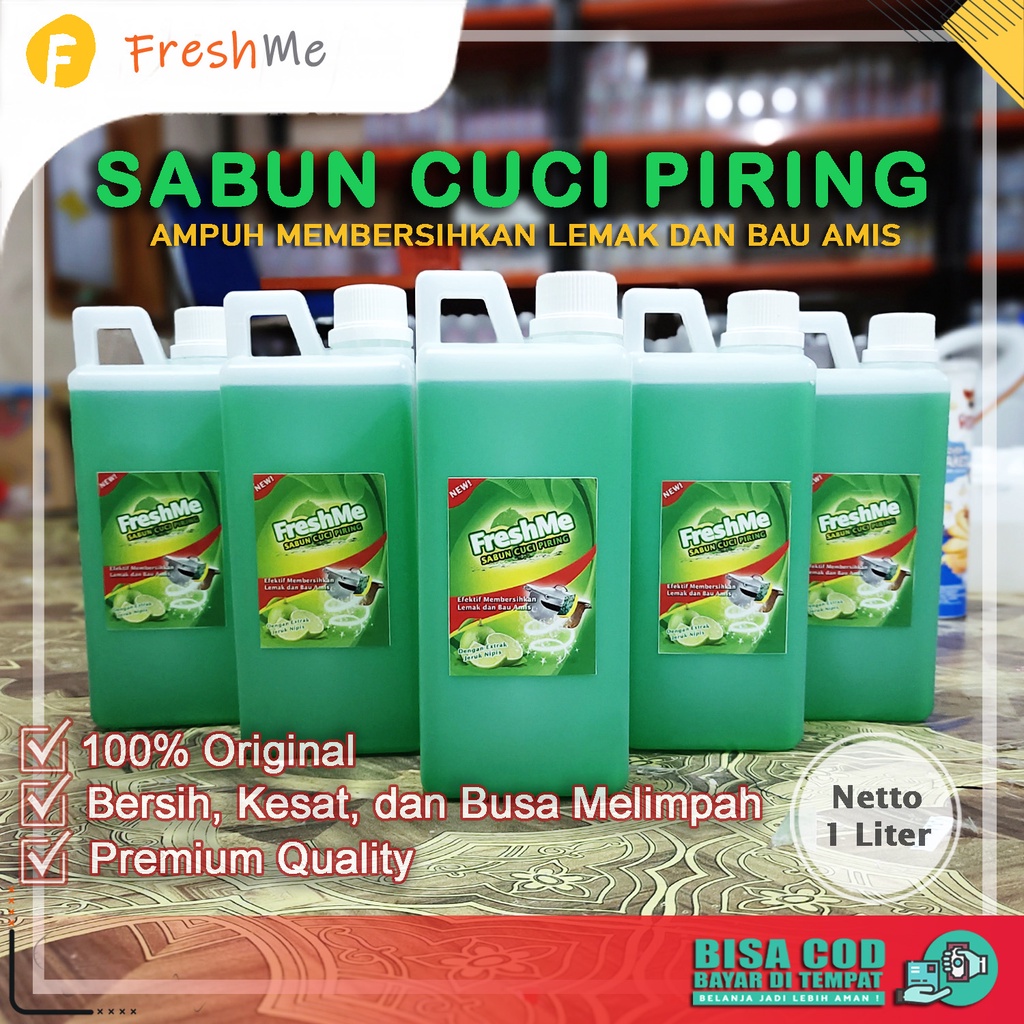 [COD] Sabun Cuci Piring Termurah FRESHME Ampuh Membasmi Bau Amis dan Lemak Membandel