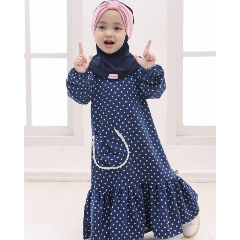 Gamis Kinara By Viola Kids / Gamis Anak Ready S