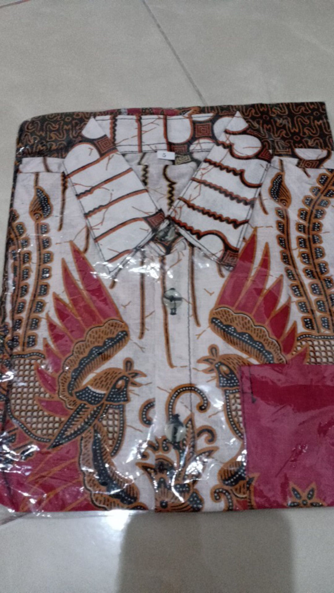 Baju Batik Anak Cowok Kemeja Lengan Pendek Batik Anak Laki Laki