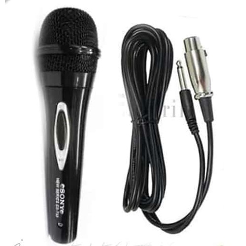 sony microphone es -722 suara mantap -hitam