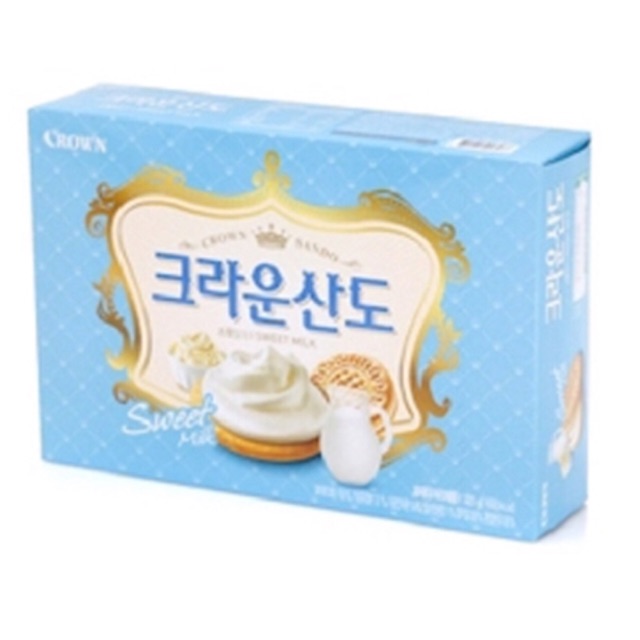 

Crown - Sando Biskuit Susu Sweet Milk 161 gr