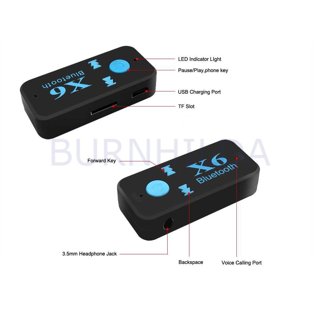 Bluetooth Aux Audio Receiver Mobil mobil motor burnhilda