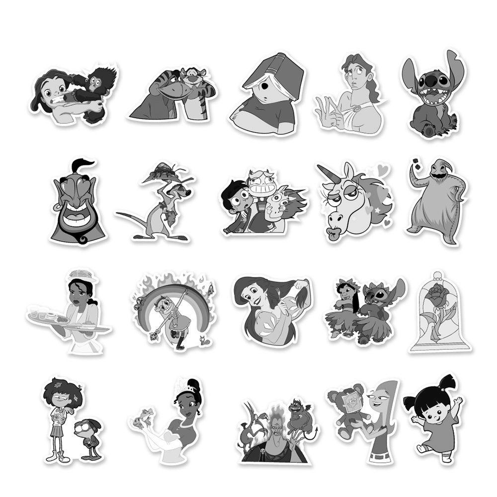 Lanfy Stiker Anime 50Pcs/Lot DIY Mainan Laptop Decals Notebook Skateboard Stiker Poster