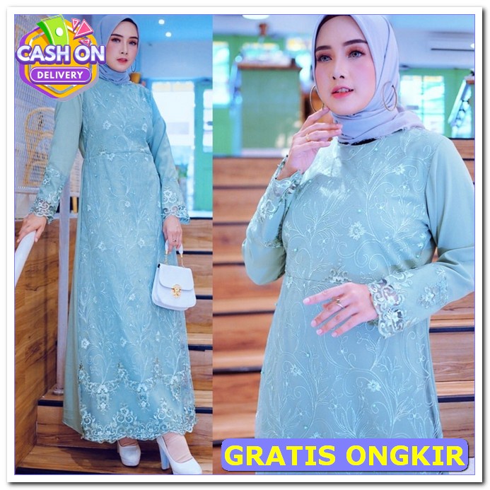 Baju Gamis Dress Gsmis Cewek Dres Syari Terbaru 2022 Gamis Lebaran Wanita Remaja Dewasa Bju Muslimah