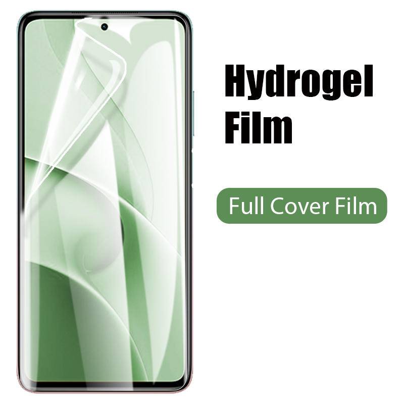 Film Pelindung Layar 360 Full Cover HD Hydrogel Untuk Huawei P50 P40 P30 Pro Mate 30 40 Pro Honor 50 Pro