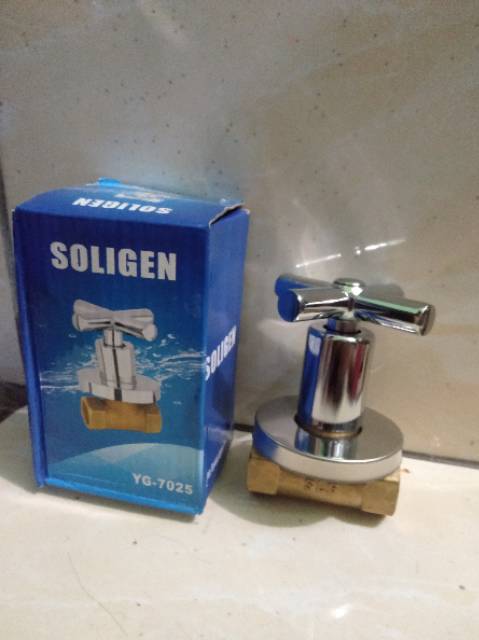 Stop kran shower tanam soligen keran shower tanam