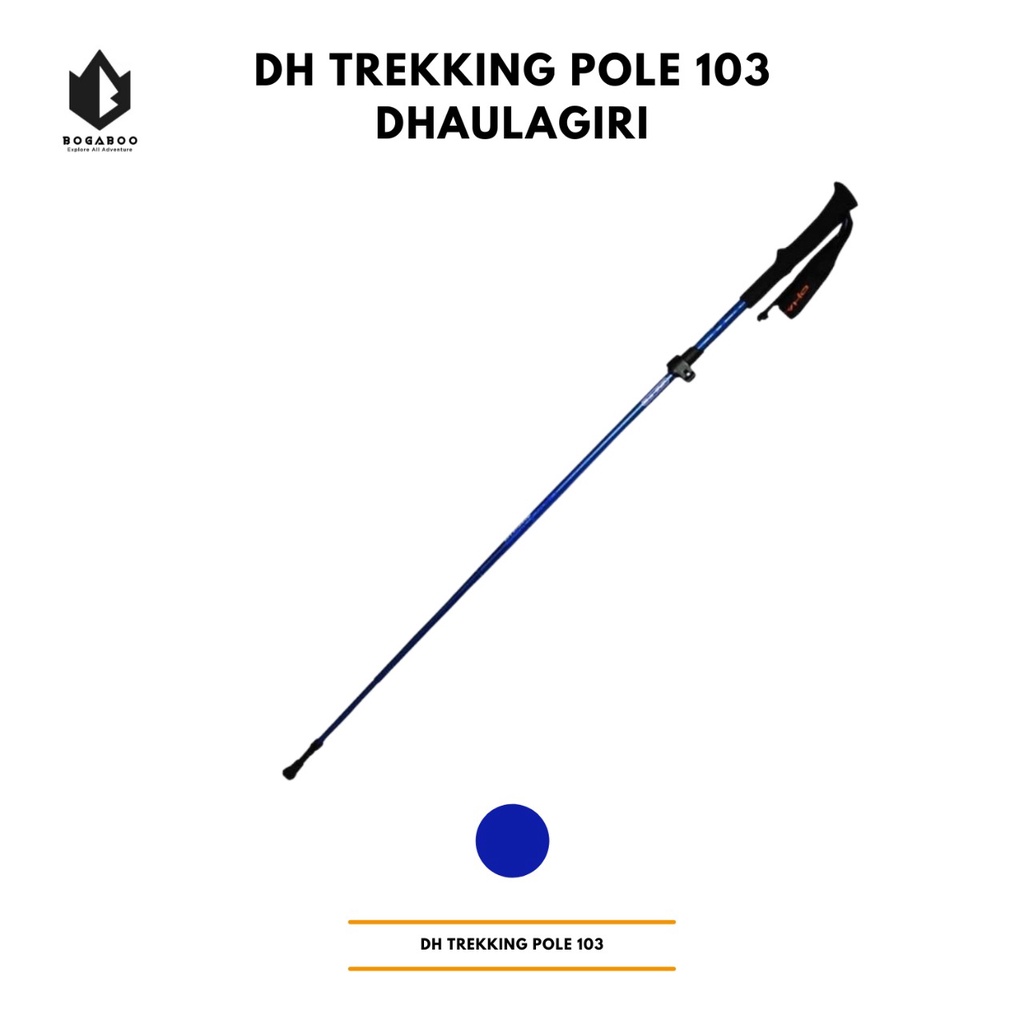 TrekkingPole DH 103 Lipat - Tongkat Gunung - Tongkat Pendaki