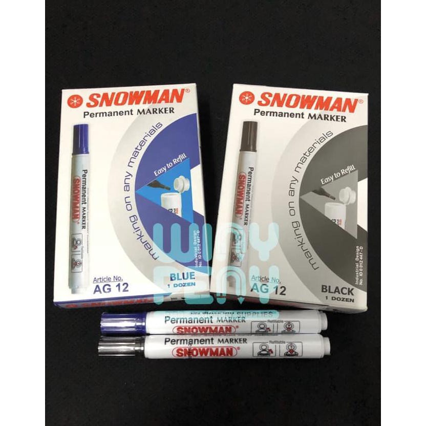 

Spidol Snowman Permanent Marker Ag12