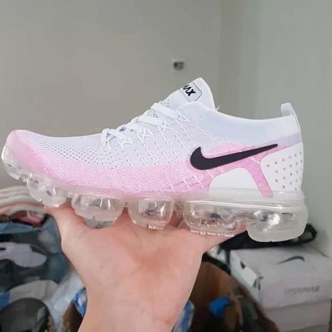 ♱¥ Nike Vapormax 2.0 "White Pink" Women Premium Original / Sepatu Wanita