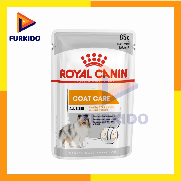 Royal Canin Wet Food Coat Care Loaf Pouch 85 Gr