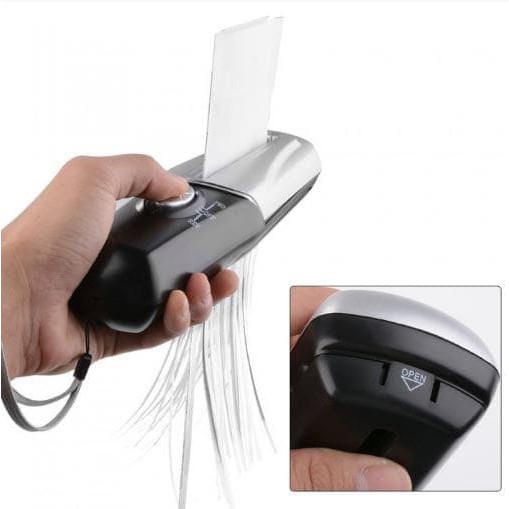 

Ready Hand Mini Paper shredder Portable USB Battery alat Penghancur kertas Terbaik