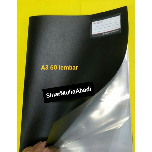 

Map Clear Holder A3 60 lembar Document Keeper 60
