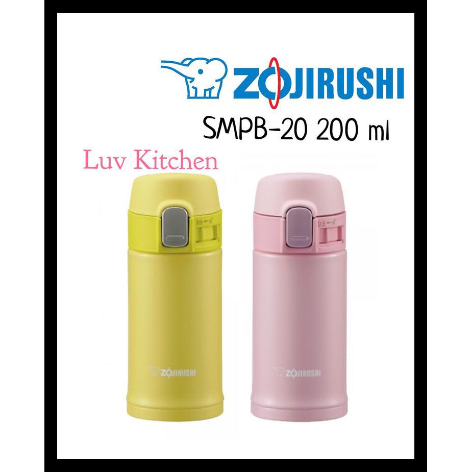 MURAH Termos Zojirushi Stainless Steel SMPB 20 200ml