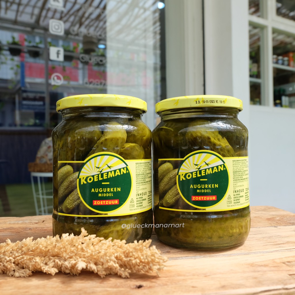 

Augerkin Koeleman / Gherkin / Acar gerkin / acar timun 720 gram