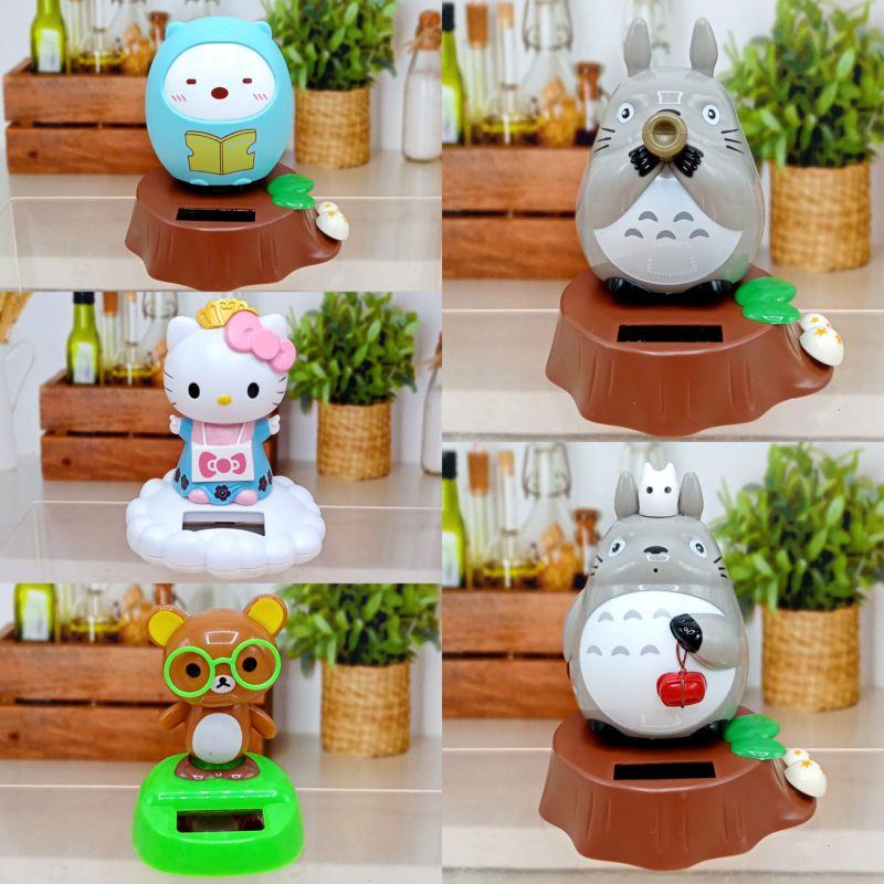 Pajangan goyang Solar hello Kitty karakter