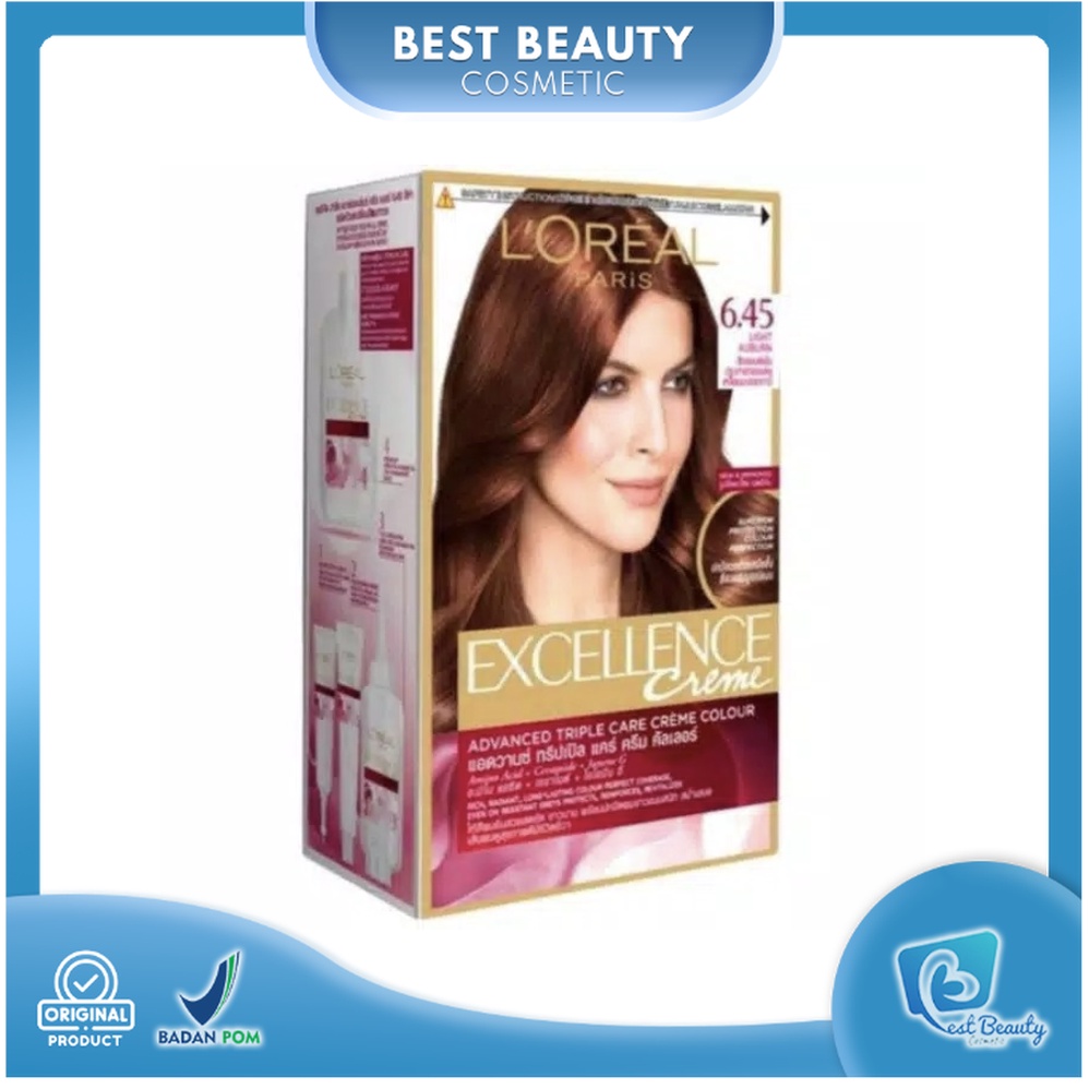 ★ BB ★ L'OREAL Paris Excellence Creme Hair Color - Cat Pewarna Rambut Permanen - LOREAL