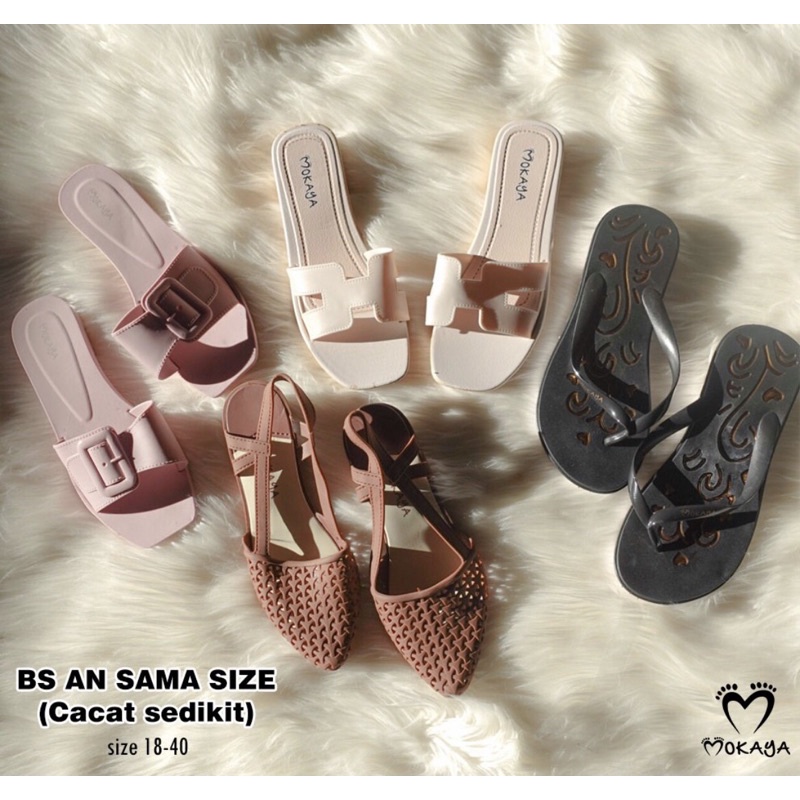 Sandal / Sepatu ada cacat sama size RANDOM Size 31-45 (RANDOM BS SAMA SIZE)