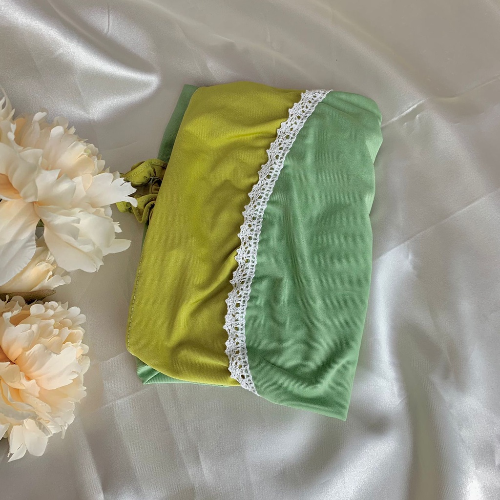 NH508 Hijab Instant Jersey Premium Bayi Renda Kepala Anak Kerundung / Anak Kids Renda Kepala 3--6 th murah
