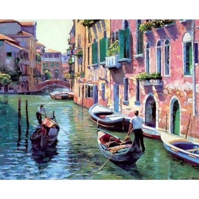 

Painting By Number Kit Oil Lukisan Cat Minyak 010