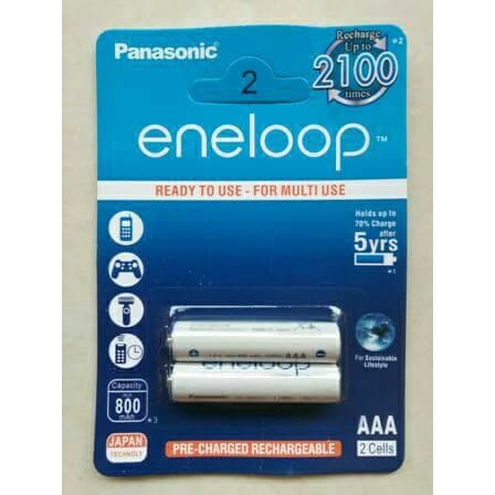 Panasonic eneloop Rechargeable Battery AAA   baterai eneloop AAA isi 2