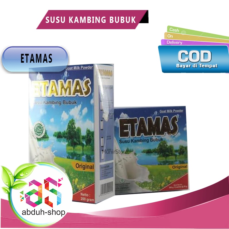 

Etawa Etamas Susu kambing 200 gram