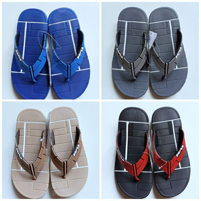 Obral Sandal Jepit AnakPerempuan /Sandal Anak Pria Porto Anti Slip Size 24