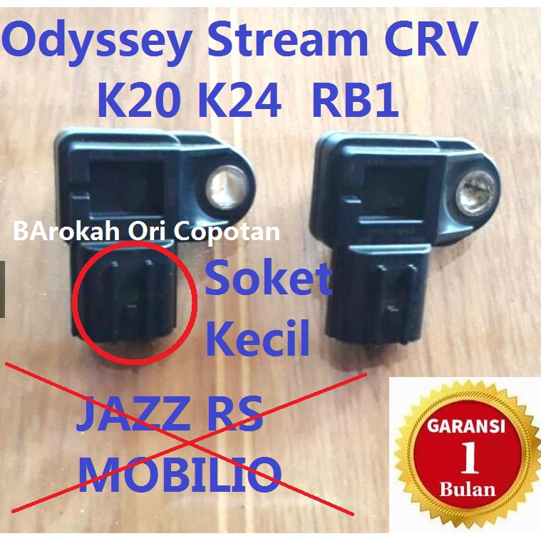 Map Sensor Honda odyssey RB1 stream sensor crv k20 K24 Original ori asli copotan 2.0 2.4