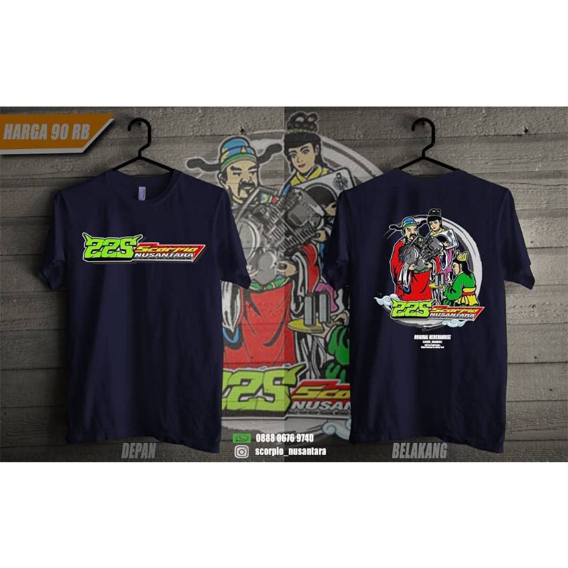 kaos yamaha scorpio 225