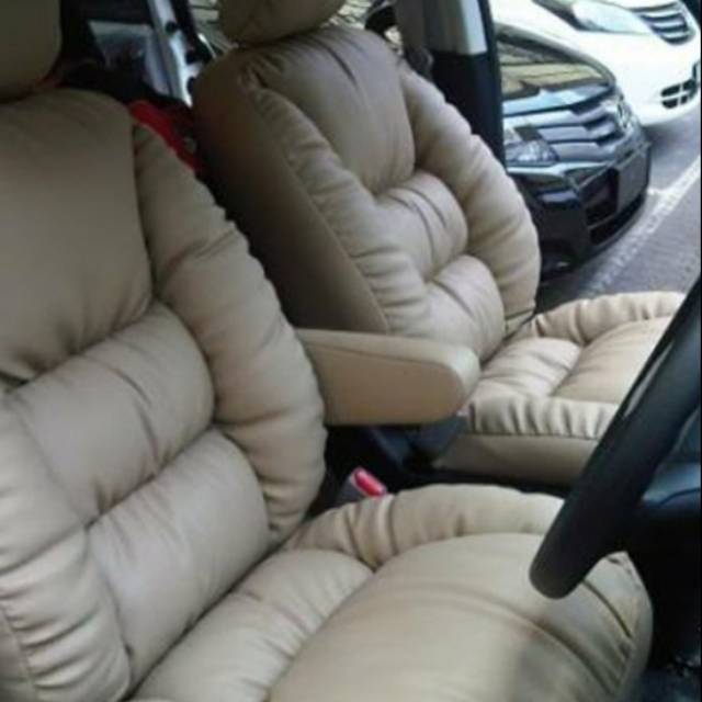 Sarung /Cover jok mobil sofa crv, yaris, jazz, vios bahan mbtech