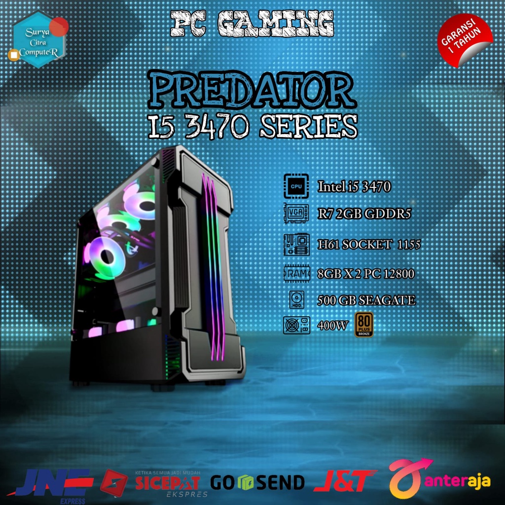 PC GAMING PREDATOR I5 4570 SERIES