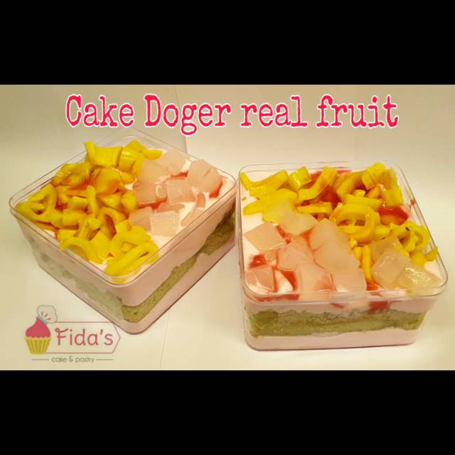 

Cake fida's doger real fruit